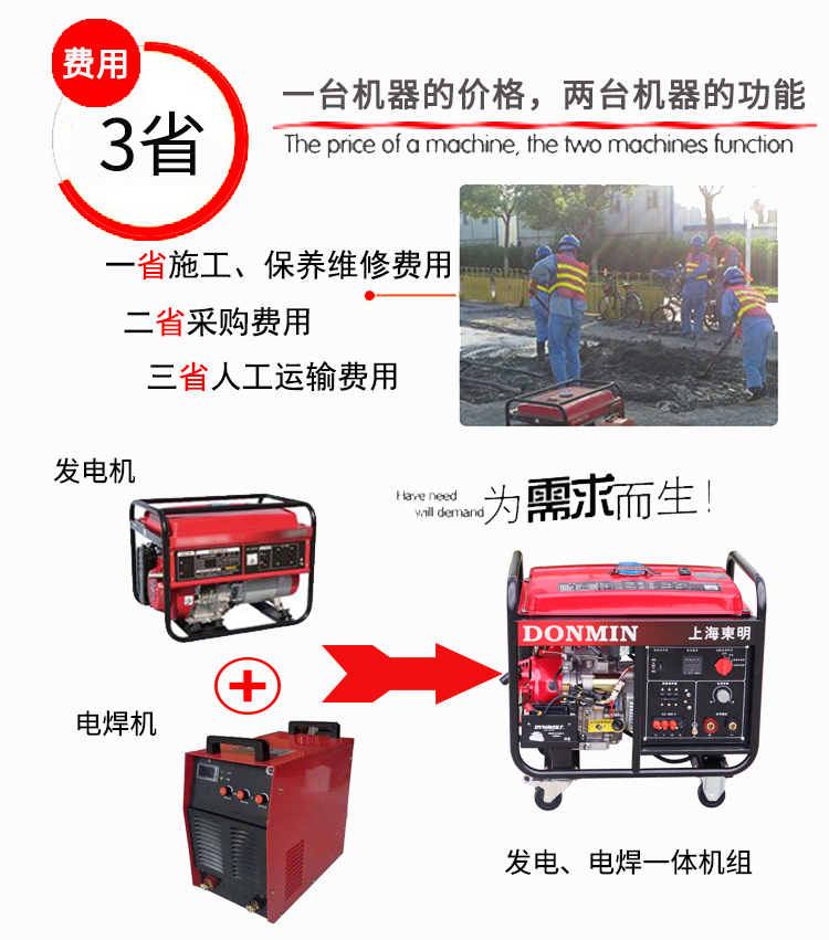 三相5KW汽油发电电焊一体机辅图 三相5KW汽油发电电焊一体机辅图